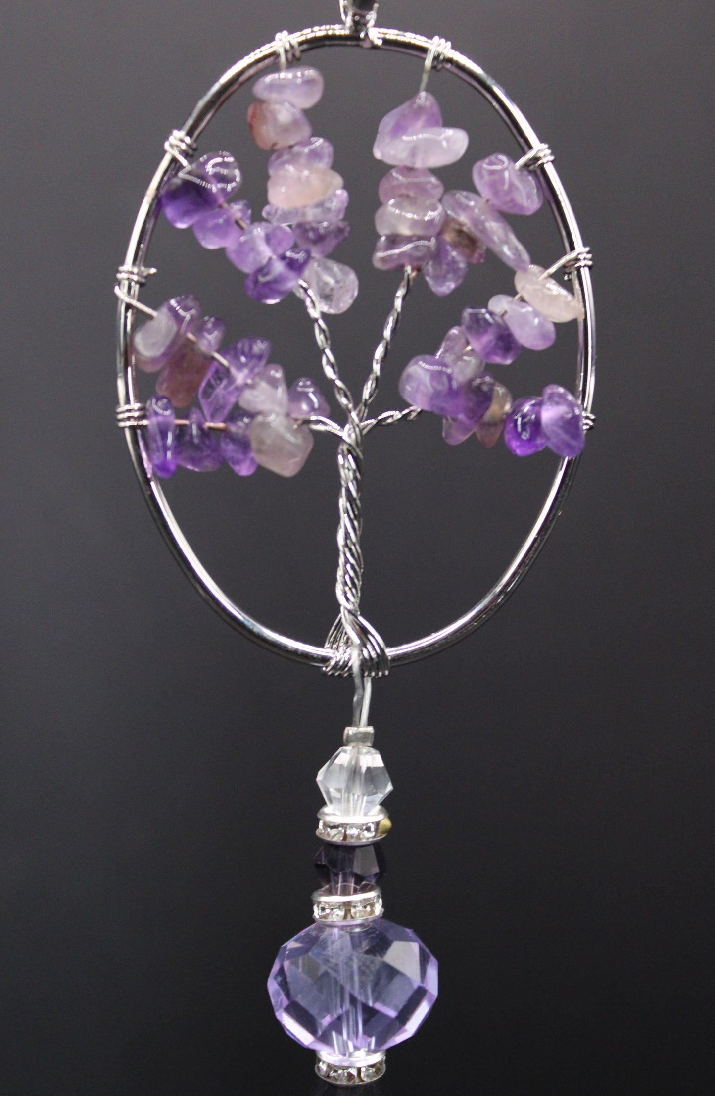 Oval Tree of Life Suncatcher