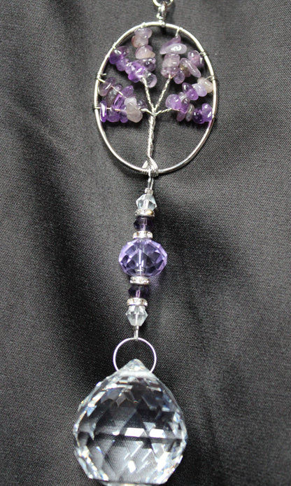 Oval Tree of Life Suncatcher